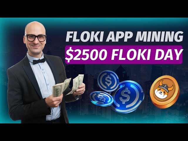 FLOKI INU MINING APP $2500 PER DAY USDT BEP20