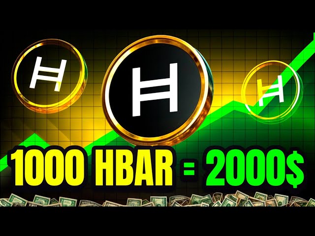 2025년에는 최소 1000개의 헤데라(HBAR)가 필요합니다!!