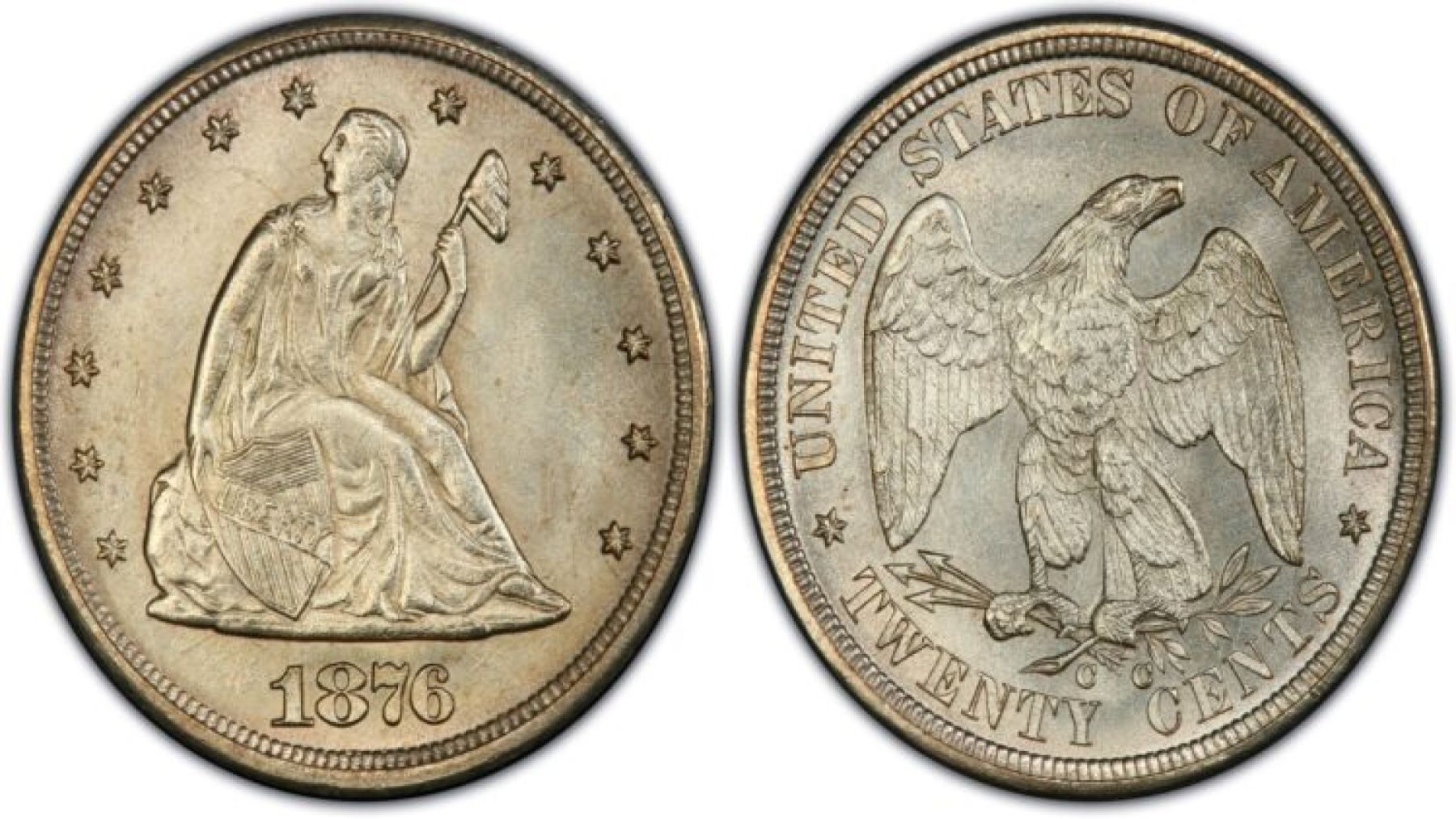 The 1876-CC 20-Cent Piece: A Rare and Valuable Coin