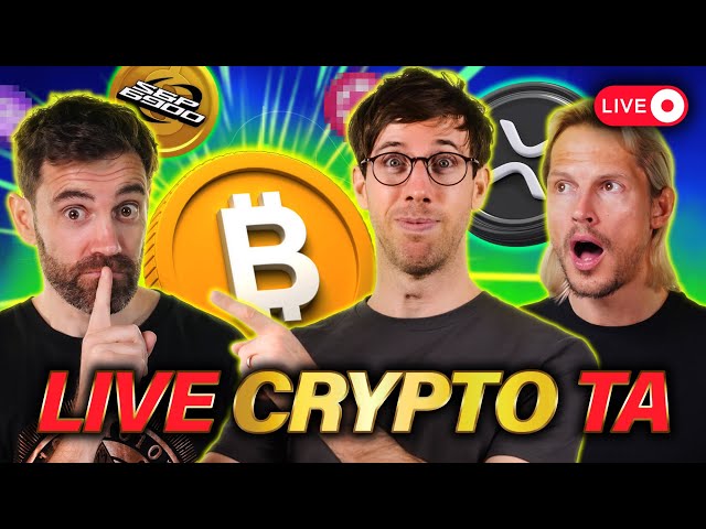 BTC, XRP, SUI, TIA, SPX et plus ! Live Crypto TA avec Guy, Nic et Aaron !