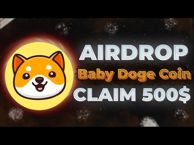 CRYPTO AIRDROP MEILLEUR 2024 | RÉCLAMER 500$ Pièce de monnaie bébé doge