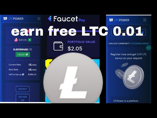 Verdienen Sie noch heute kostenlos 0,01 LTC ltcpower.pro Mining Site LTC Mining bei Faucet Pay 2025