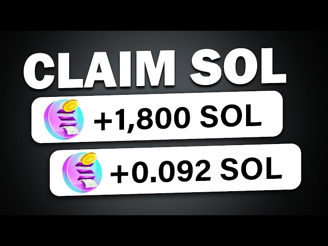 🤑 免费 Solana - 赚取免费 SOL（几秒钟内获得报酬）