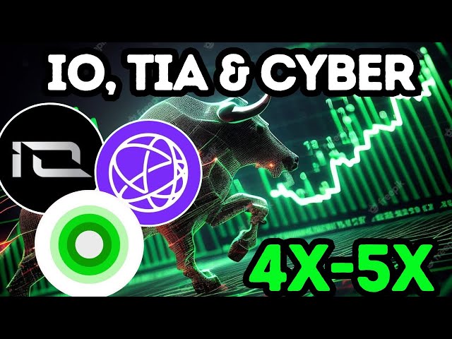 MISES À JOUR IO.NET, TIA ET CYBER COIN 2025 | DÉPÔT | ACHETER PLUS ? 4X-5X🤑| NOUVELLES CRYPTO | MISES À JOUR DES CRYPTO |