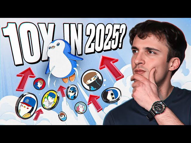 $PENGU は 2025 年に 10 倍になるでしょうか?? 【ずんぐりしたペンギン レビュー】