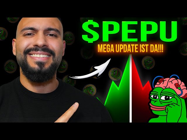 PEPE UNCHAINED 大型更新 $PEPU 泵墊視頻 IST DA！ ！