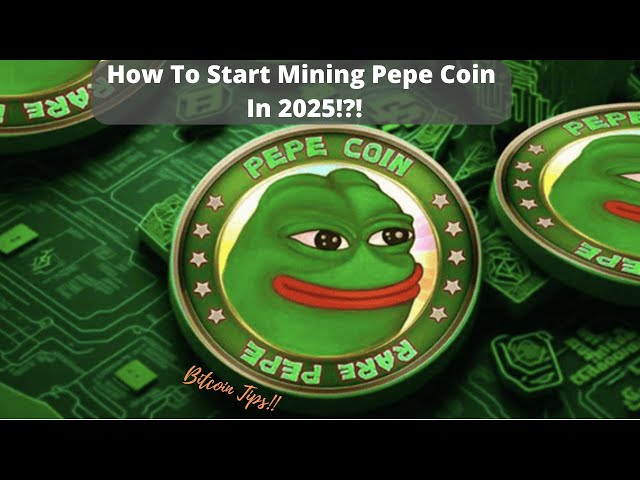 如何用 Windows 開始挖掘 Pepe Coin | 2025年指南