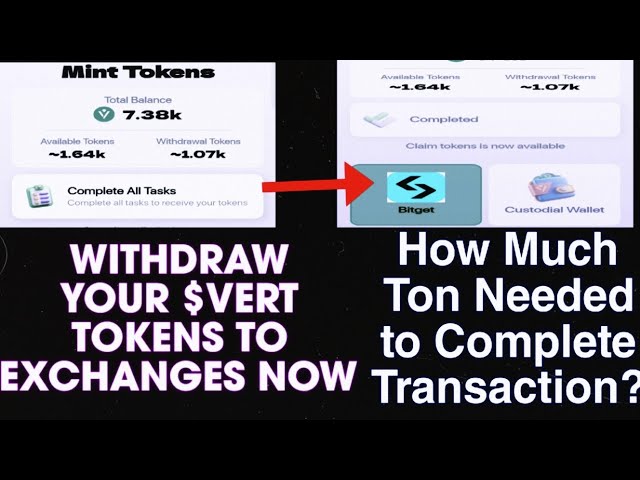 Processus de retrait complet du jeton Vert | Comment finaliser une transaction de tonnes dans Vertus Airdrop | Vertus Airdrop