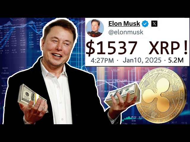 NOUVELLES XRP AUJOURD'HUI : ELON MUSK A ACHETÉ 90 % DES ACTIONS DE RIPPLE ! XRP 1537 $ EN 2025 !