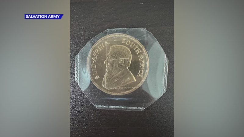 Rare South African Krugerrand Gold Coin Worth Thousands Found in Salvation Army Red Kettle in Colorado