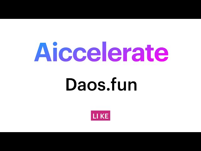 AI16Z, Aiccelerate, Daos.fun, AI Agent Verdienen Sie 1 Million in 100 Tagen in der KI- und Währungskreis-Herausforderung Tag 39