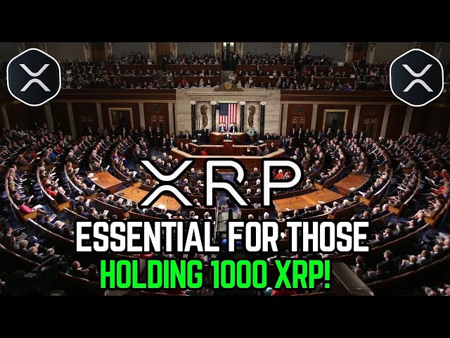 瑞波 XRP - 美國國會發布了關於 XRP 的重磅炸彈！預計每個 XRP 價值 10,000 美元！今日瑞波幣新聞