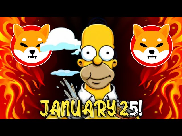 SIMPSONS PROGNOSE DES SHIBA-INU-MÜNZENPREISES AM 25. JANUAR 2025!! - SHIB KAI