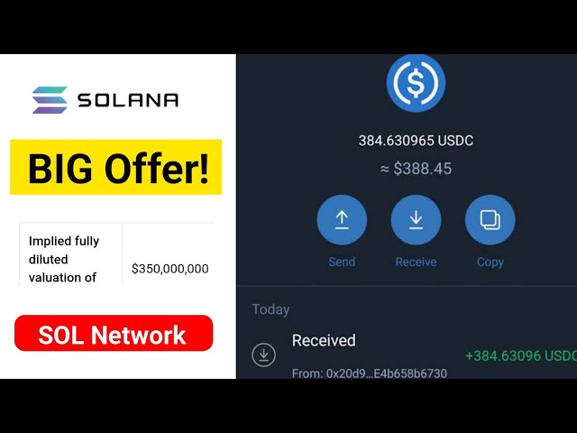 SOL Network GROSSER Airdrop 😱 $100 Airdrop | Neue Airdrop-Sofortzahlung 2025