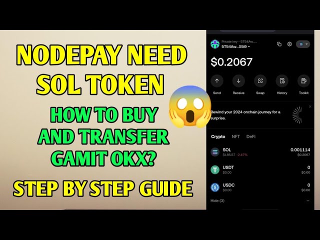 Sol-Token für Nodepay? | Wie kann ich Gamit OKX kaufen und abheben?