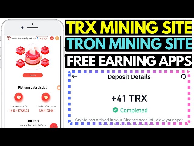 Beste TRX-Investitionsplattform | Neue TRON-Verdienst-Apps im Jahr 2025 | TRX Mining-Website heute