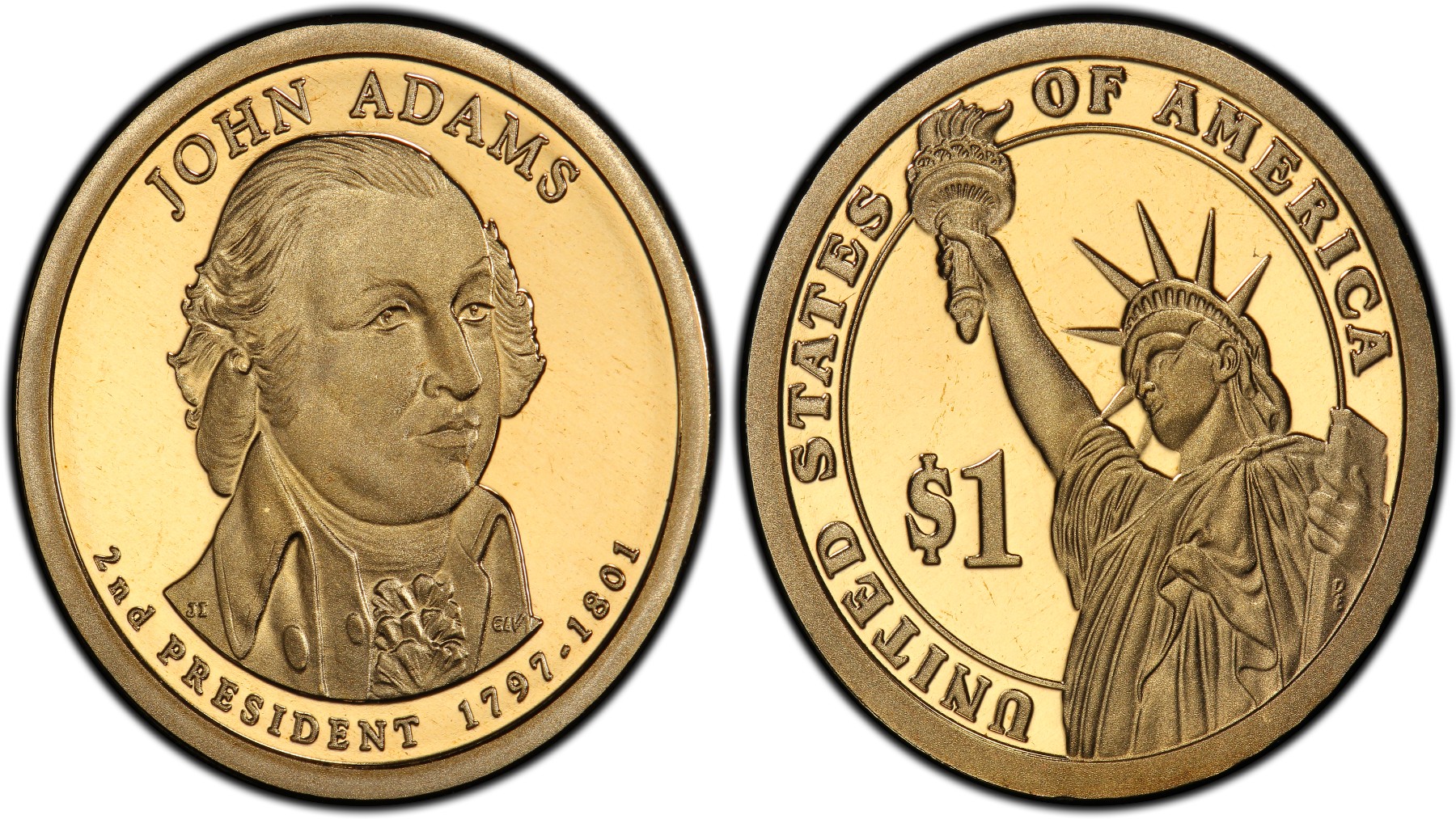 2007-S John Adams Dollar: The $1 Coin with $100,000 Potential