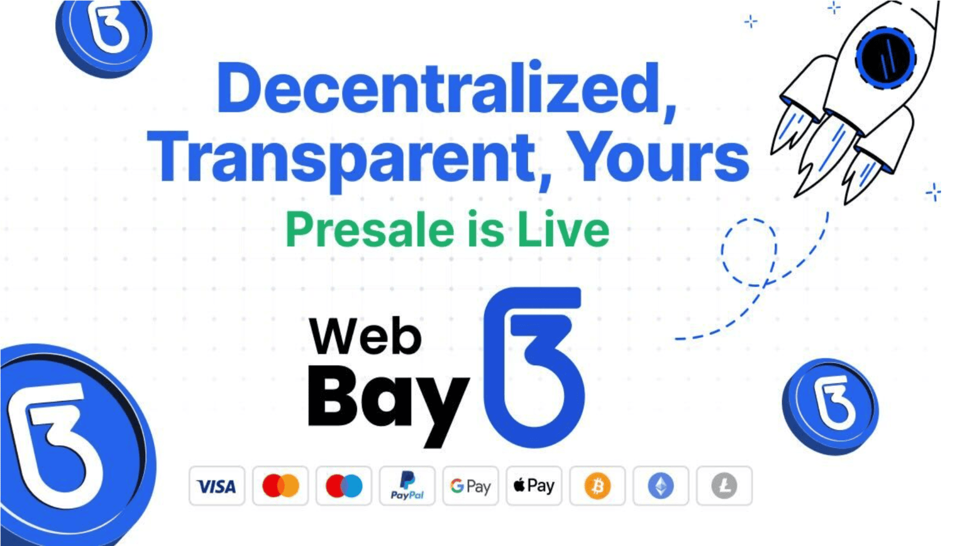 Web3Bay (3BAY) 預售籌集超過 59 萬美元，去中心化電子商務平台準備顛覆亞馬遜和阿里巴巴等傳統巨頭