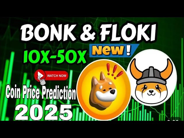 BONK & FLOKI 코인 가격 예측 2025 | 10X-50X | 봉크코인 소식 ...