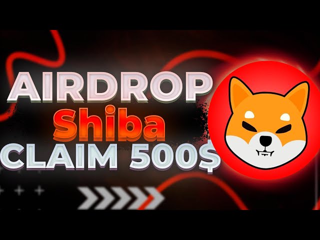 새로운 암호화폐 에어드롭 클레임 500 Shiba Inu 토큰 투자 프로젝트 2024