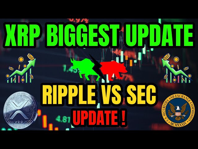 大更新：XRP 漣波數小時前最新漣波與 SEC 更新！今天的 XRP 最新消息#news