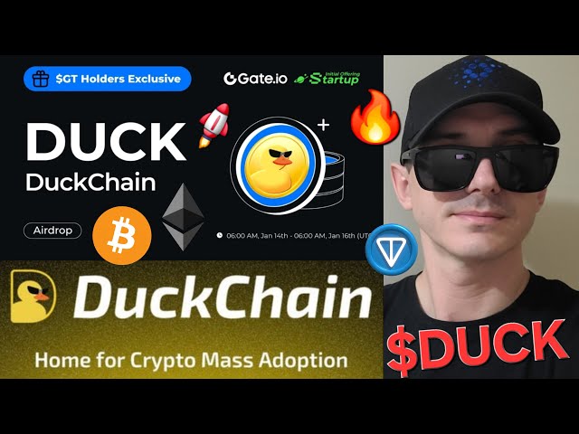 $DUCK - DUCKCHAIN TOKEN CRYPTO COIN HOW TO BUY DUCK CHAIN TON TELEGRAM BOT DAPP GATE KUCOIN DAO TGE