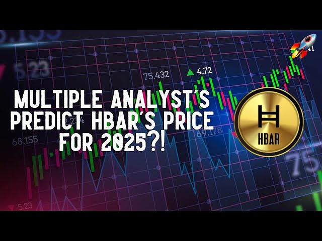 Multiple Analysts Predict HBAR Price For 2025?!