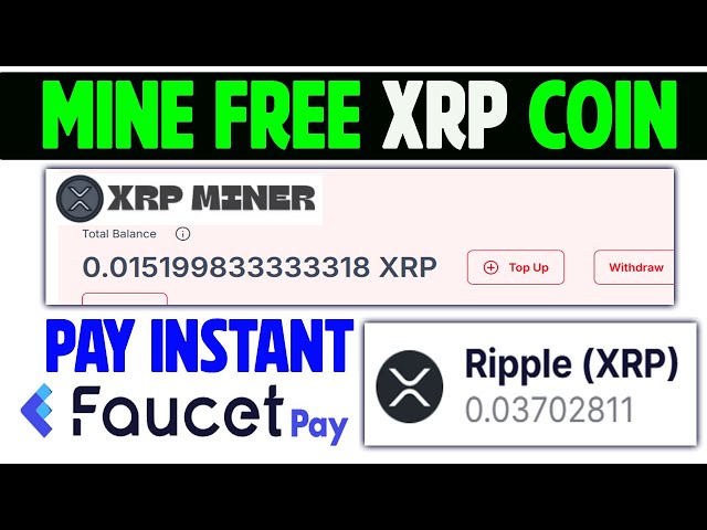 無紋波挖礦 | Ean xrp 硬幣免費 |即時支付faucetpay錢包