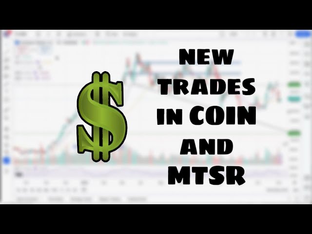 COINとMSTRの新規取引