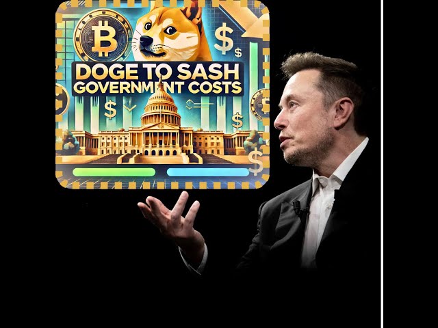 埃隆·马斯克关于 DOGE 币削减政府开支的令人震惊的声明 #elonmusk #elonmusknews #elon