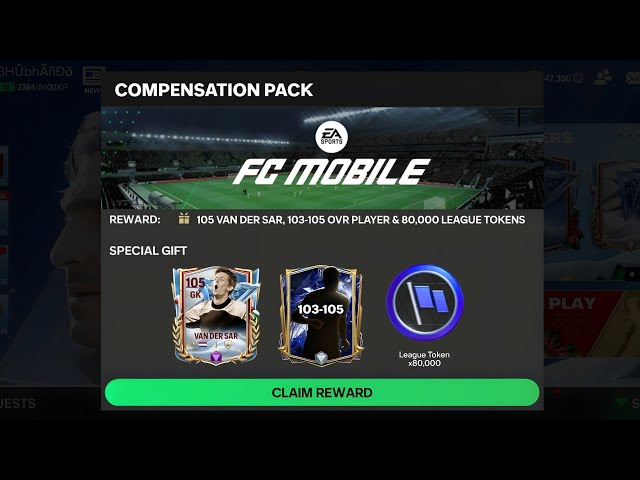 LEAGUE TOKEN GLITCH COMPENSATION PACKAGE ENFIN CONFIRMÉ PAR EA 🎁🤩 105 VDS & 103 - 105 TOTY CARD 🆓