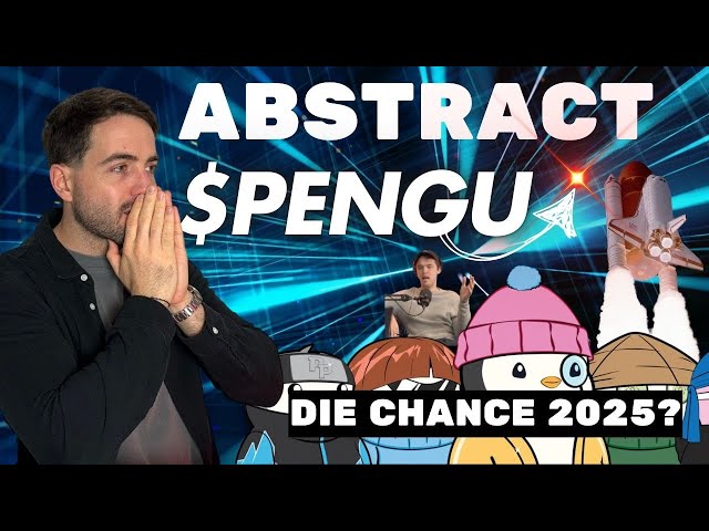 Abstract 블록체인 및 Pengu 토큰: 2025년의 기회는? 🚀 나의 전략 공개! 🙌