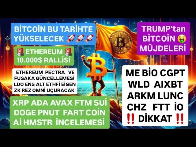 BITCOIN GOOD NEWS FROM TRUMP🚨ETHEREUM $10,000 ANNOUNCEMENT🚨XRP SUİ AİXBT LUNC FART COIN DOGE REVIEW