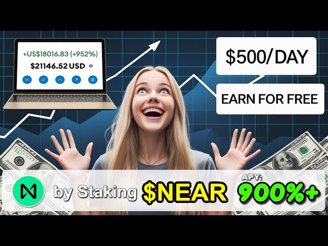 通过质押 $NEAR 每月被动赚取 $8000+ – 现在就开始！