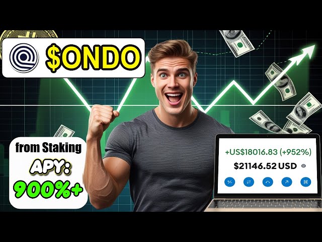 ONDO 코인을 스테이킹하여 수동적 소득을 얻으세요! Ondo Finance Token으로 매월 $8000 수익을 창출하세요