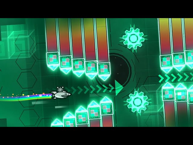 Geometry dash - Trms01 的「Novae」（每週＃2）（簡單史詩惡魔）（1 個硬幣）