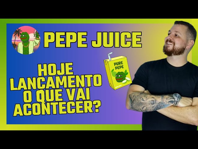 PEPE JUICE - 世界標準時間今天晚上 10 點推出 - 將會發生什麼？