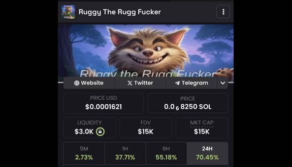 RuggyThe Rugg Fucker - $FUCKER