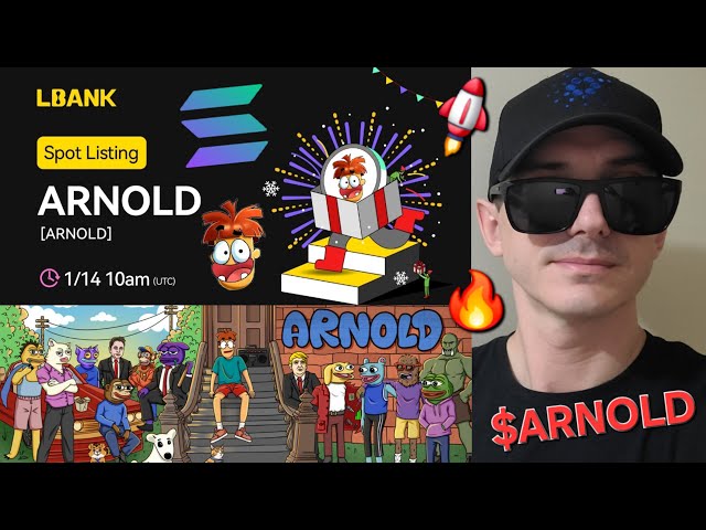 $ARNOLD - ARNOLD TOKEN CRYPTO COIN SO KAUFEN SIE LBANK SOLANA RAYDIUM MEET BOYS CLUB MEMECOIN SOL MEME