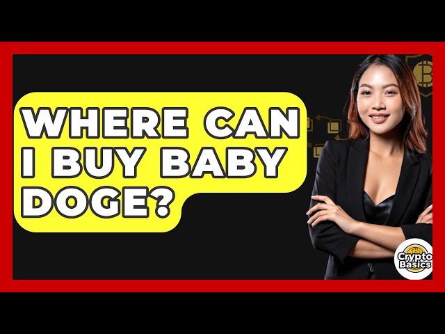 Où puis-je acheter Baby Doge ? -CryptoBasics360.com