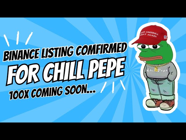 THIS WILL BE A HUGE LAUNCH (The Chill Pepe Coin) !!!