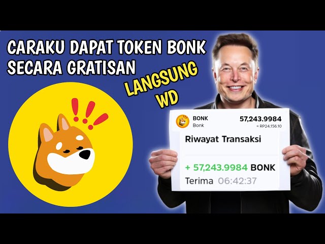 絕對是WD！ 57,243 BONK 已報名，如何免費獲得 BONK 代幣，免費水龍頭