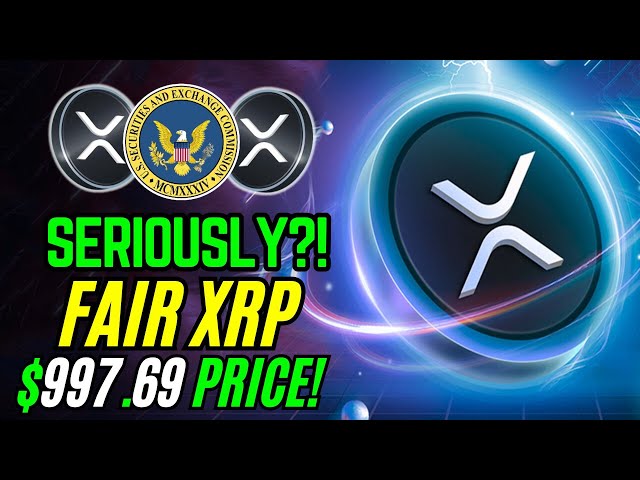 XRP RIPPLE SEC가 리플로 결제를 완료했습니다! XRP는 밤새 $997.69에 도달했습니다! - 오늘의 뉴스