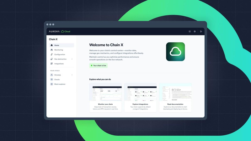 Aurora Labs annonce le lancement d'Aurora Cloud Console, une plateforme libre-service, sans coût et sans code, conçue pour permettre aux développeurs et aux entreprises de déployer, personnaliser et gérer leurs propres blockchains EVM