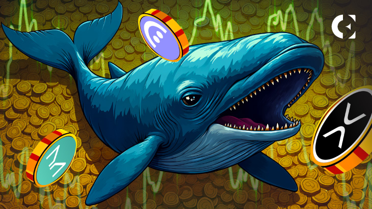 Les crypto-baleines ciblent les altcoins : DEXE du protocole DeXe, ZRO, AAVE, TEL, GT, XRP et ONDO de LayerZero constatent une augmentation significative des transactions de baleines