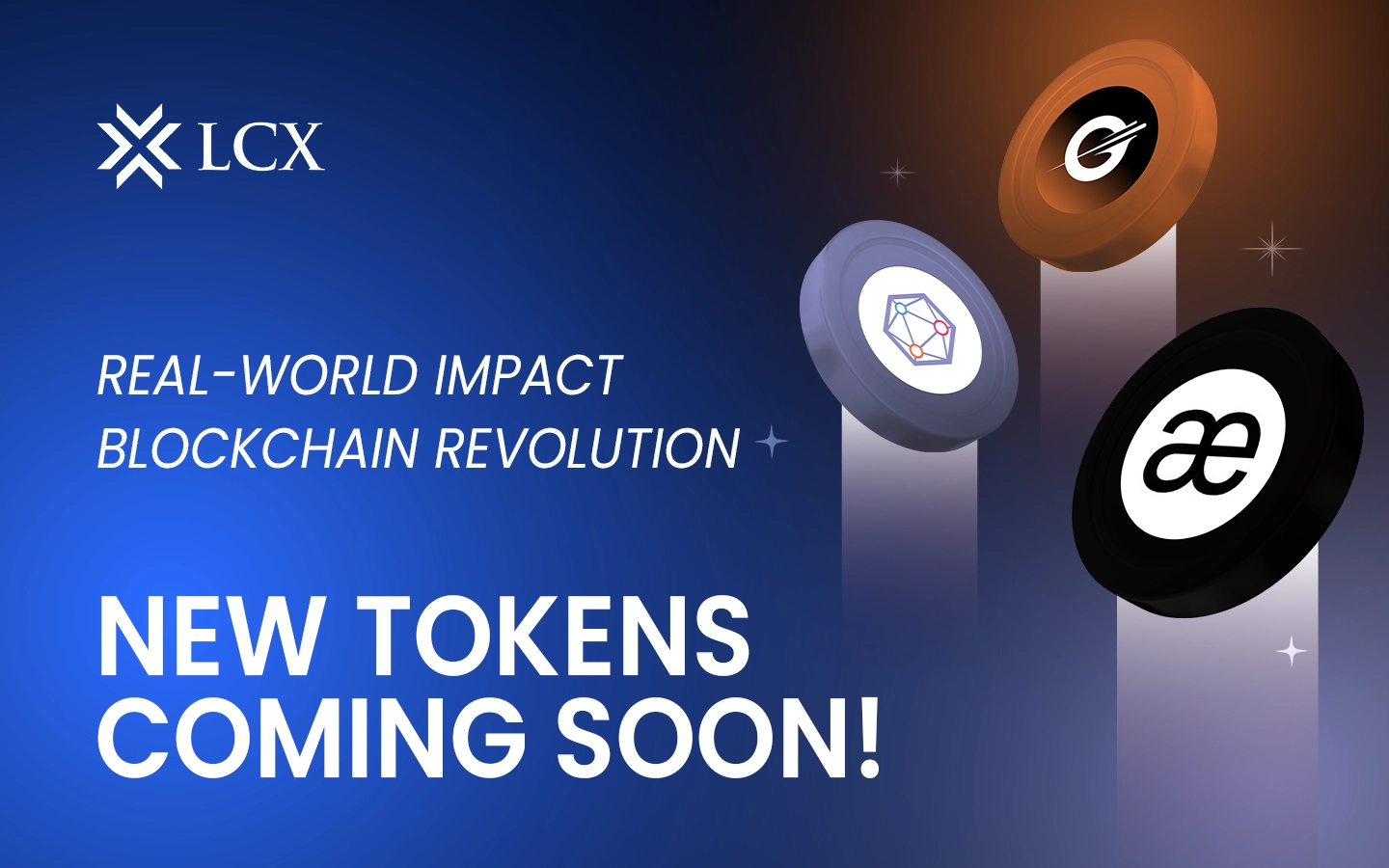 LCX Lists Four Innovative Tokens, Transforming Blockchain Infrastructure, Gaming, Decentralized Exchanges, and Real-World Integration