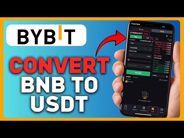 如何在 BYBIT 2025 将 BNB 转换为 USDT！