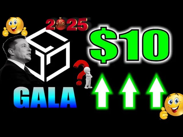 GALA 币价格预测 2025 年即将爆发 🔥 |大量价格预测和盛大的加密新闻！