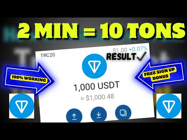 Pl@y 1 Spiel = 56,4 TON | Verdienen Sie USDT 2025 | Kostenloses Krypto-Airdrop-Token