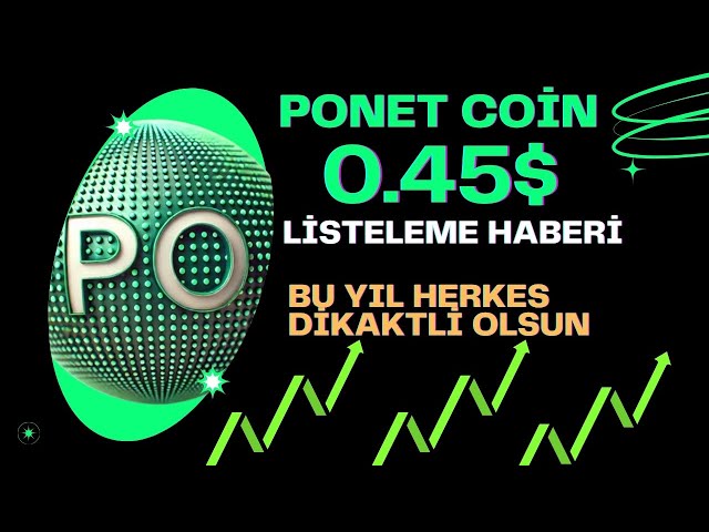 PONET COIN $0.45 上市新聞 今年是暴風雨反彈之年